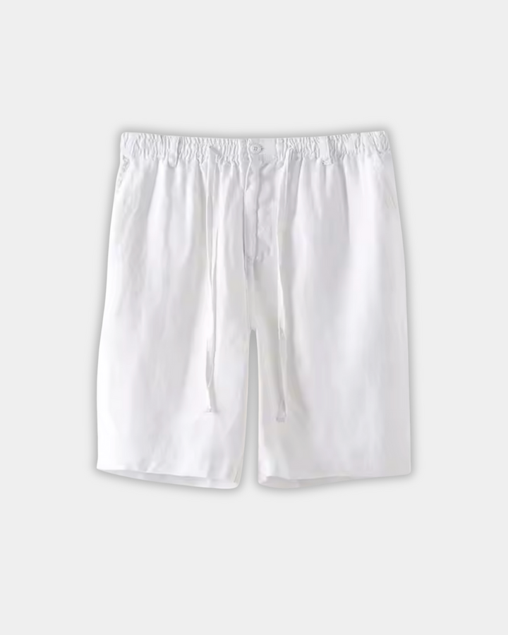 SHORTS AUS LEINEN FÜR DIE KÜSTE