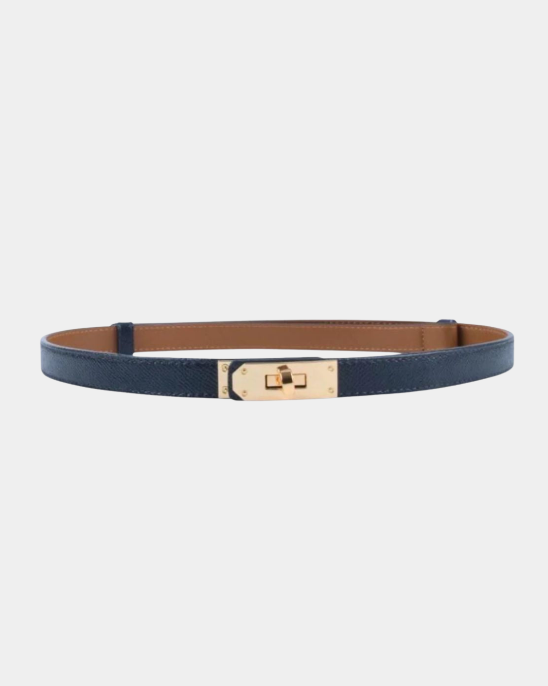 SIGNATURE SLIM LOGO BELT