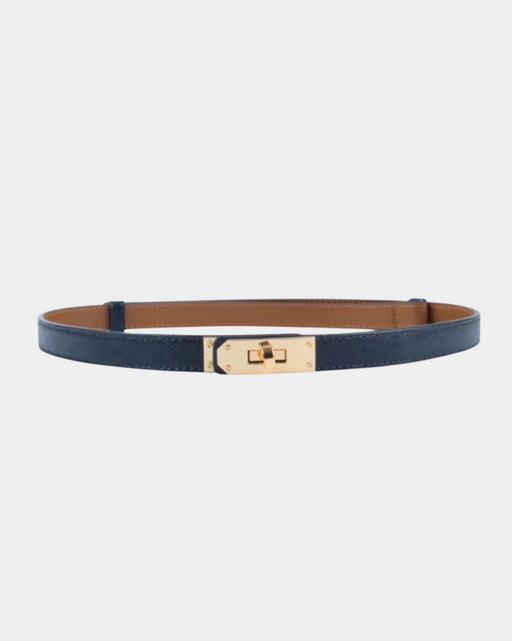 SIGNATURE SLIM LOGO BELT