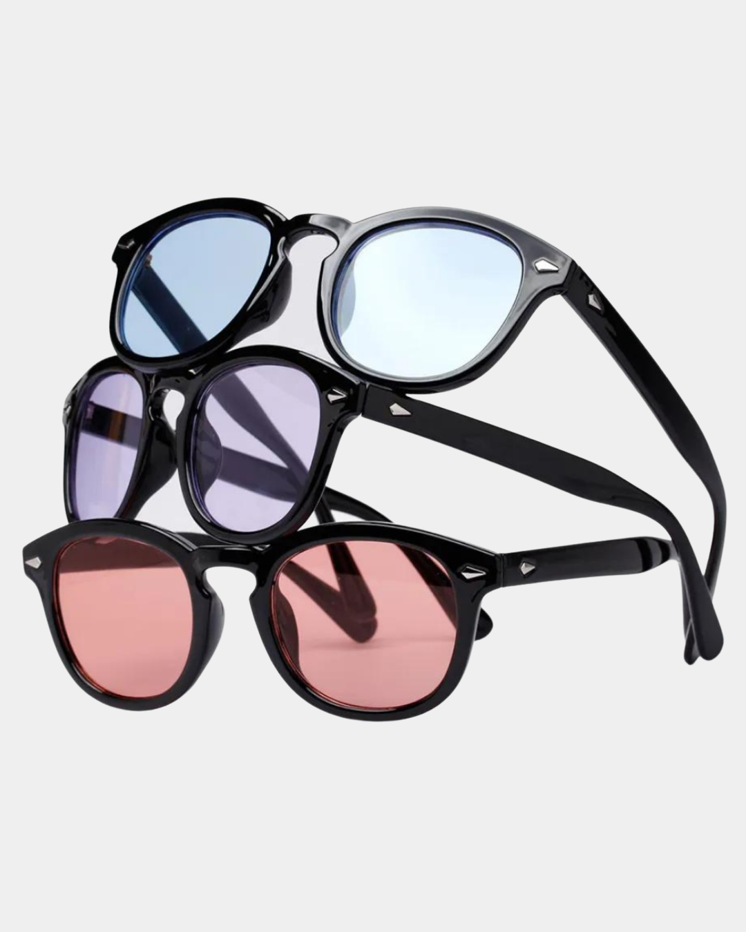 CLASSIC ROUND TINTED SUNGLASSES