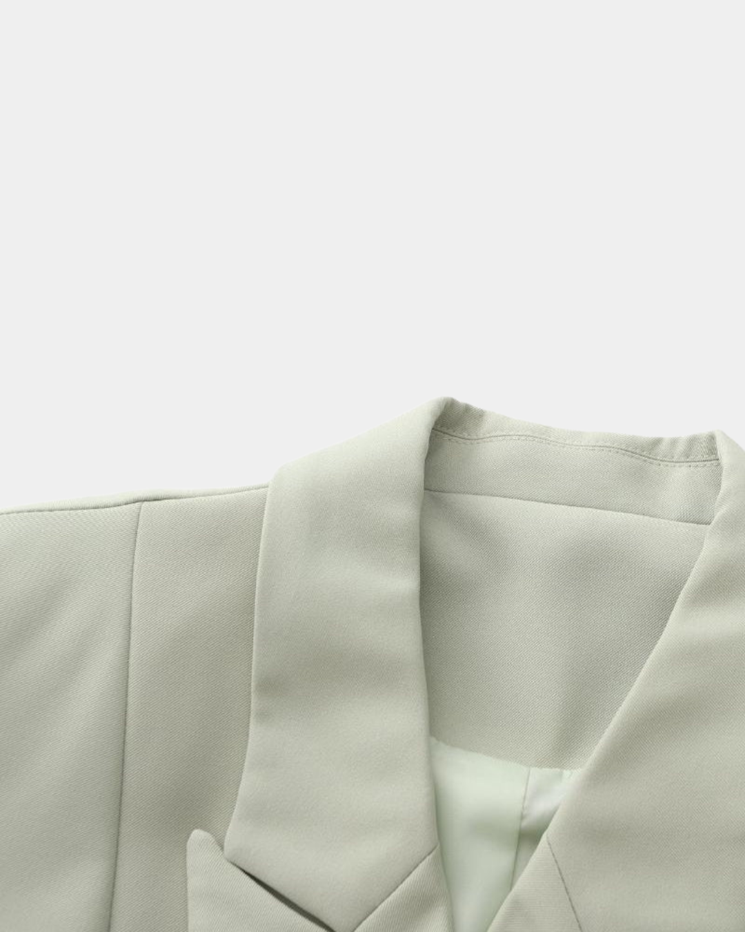 MINT DOUBLE-BREASTED BLAZER
