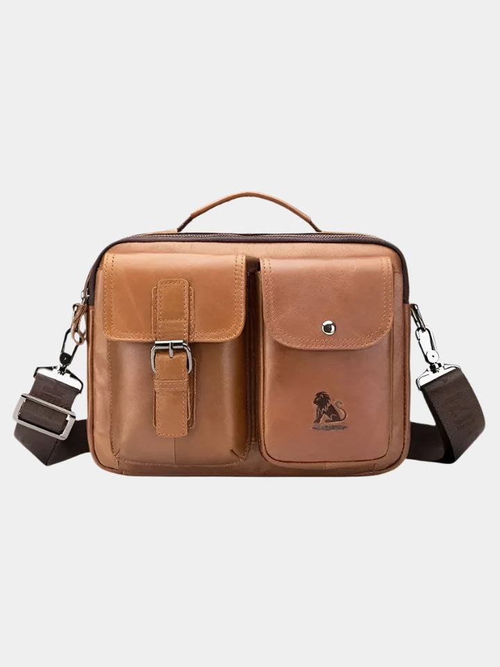 URBAN EXECUTIVE LEATHER MESSENGER