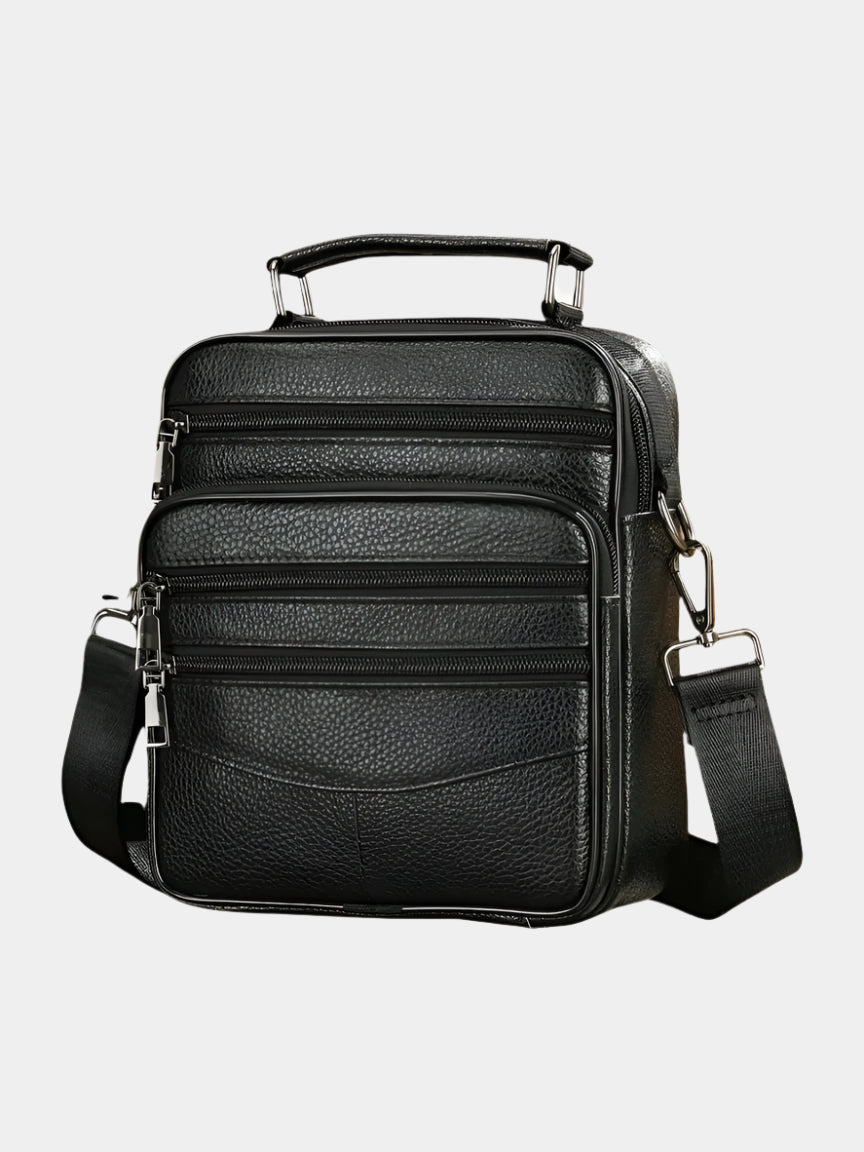 URBAN FUNCTIONAL LEATHER CROSSBODY BAG