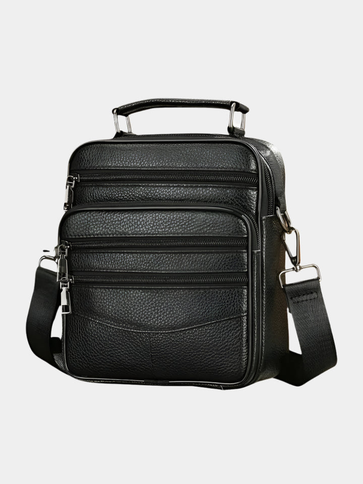 URBAN FUNCTIONAL LEATHER CROSSBODY BAG