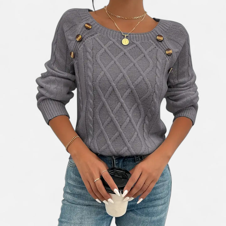 NOMU Lifestyle | Women’s Cable Knit Sweater – Heritage Comfort