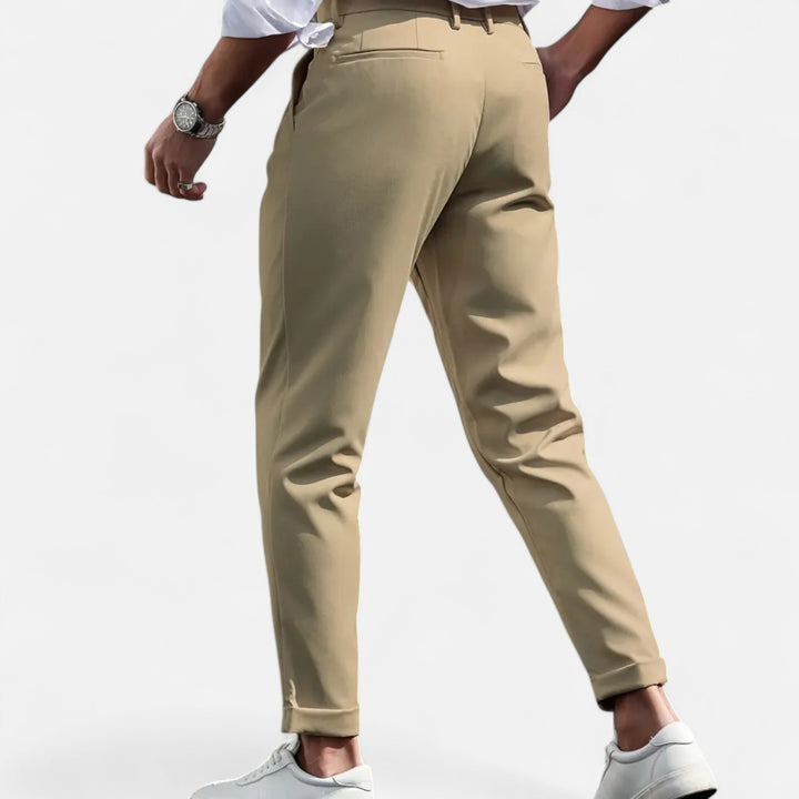 NOMU Lifestyle | Men’s Slim Fit Casual Suit Trousers