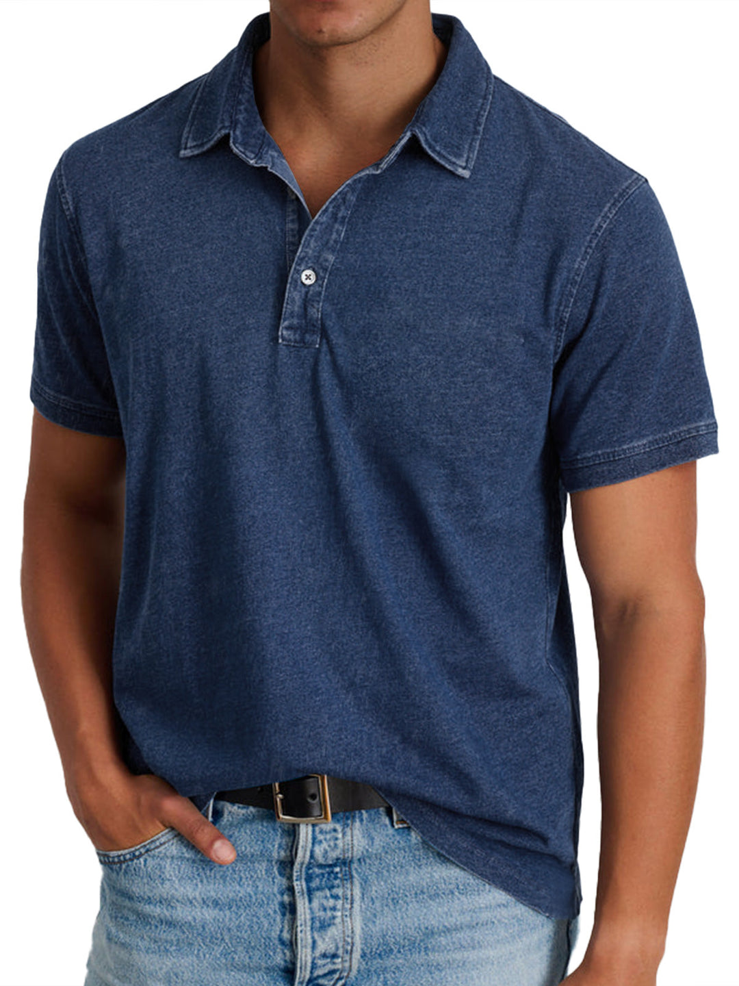 Casual Polo with a Collar
