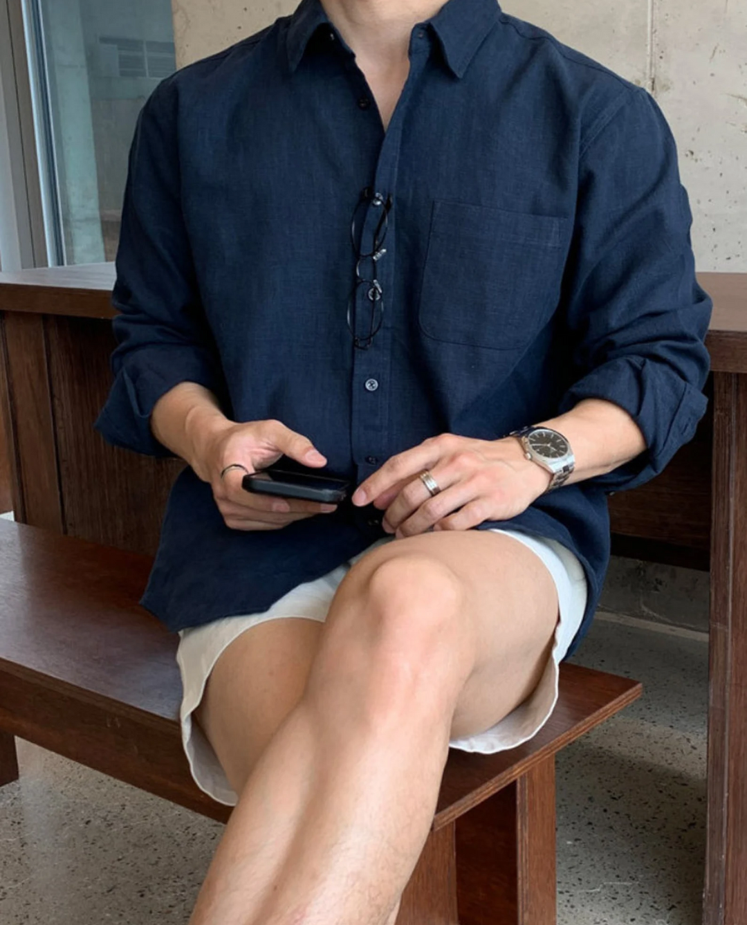 Forio Pocket Linen Shirt