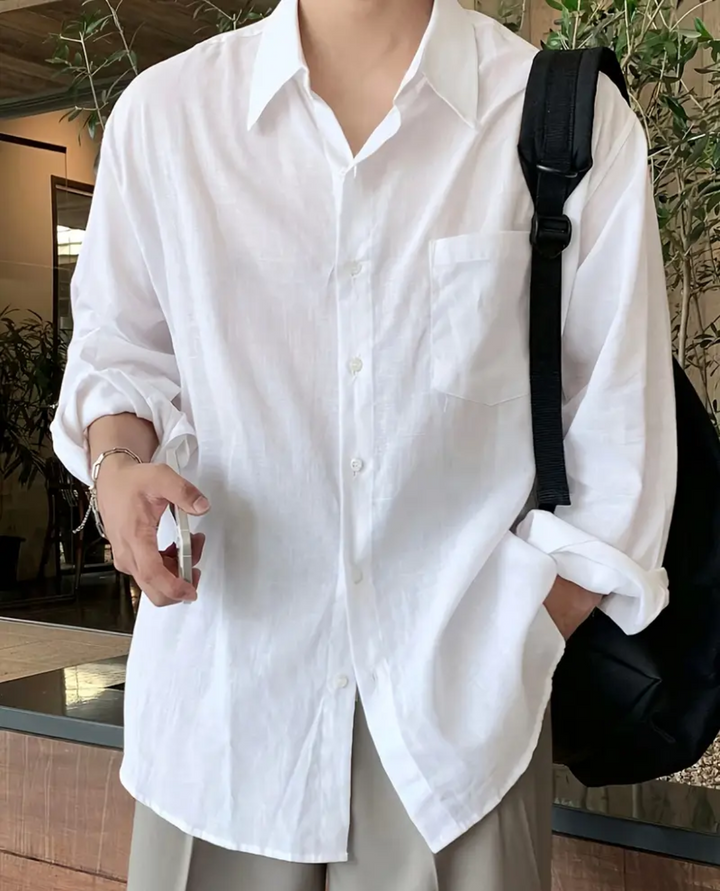 Forio Pocket Linen Shirt