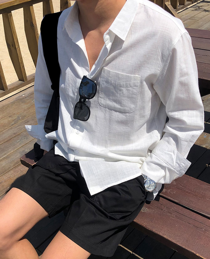 Forio Pocket Linen Shirt