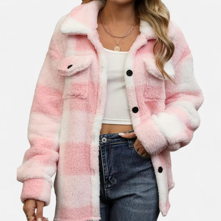 NOMU Lifestyle | Women’s Plush Fleece Coat – Timeless Elegance
