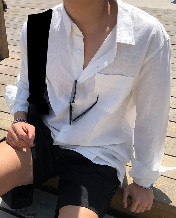 Forio Pocket Linen Shirt