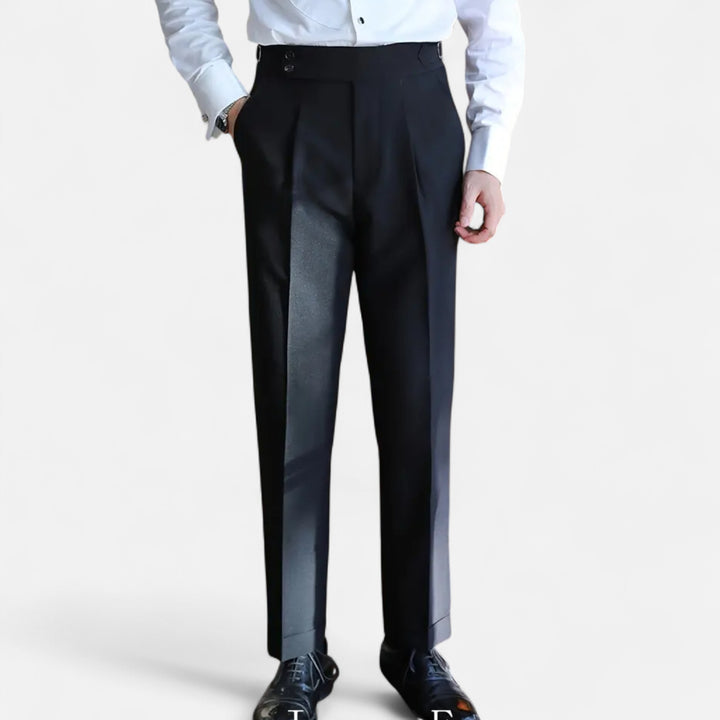 NOMU Lifestyle | Men’s High Waist Formal Dress Trousers