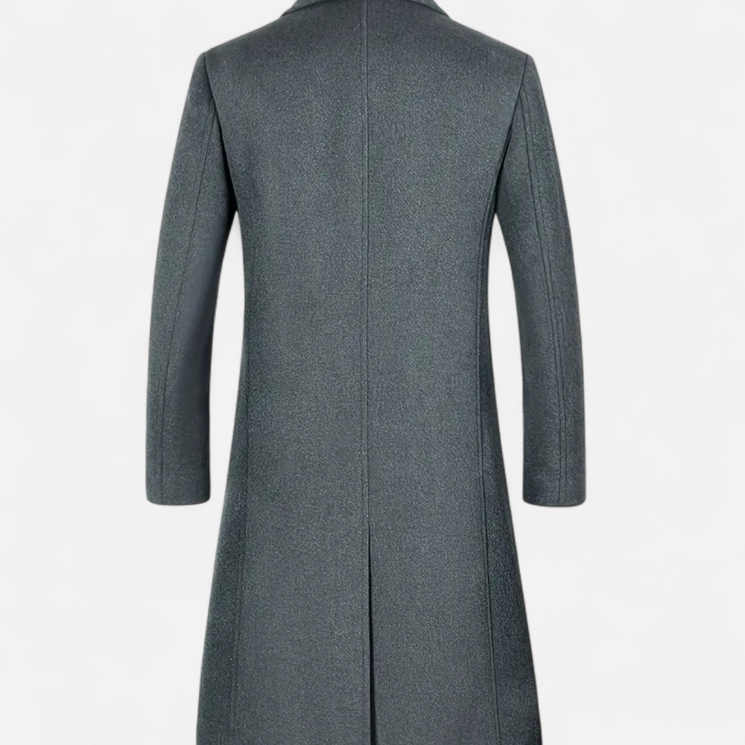 NOMU Lifestyle | Men’s Wool Long Overcoat