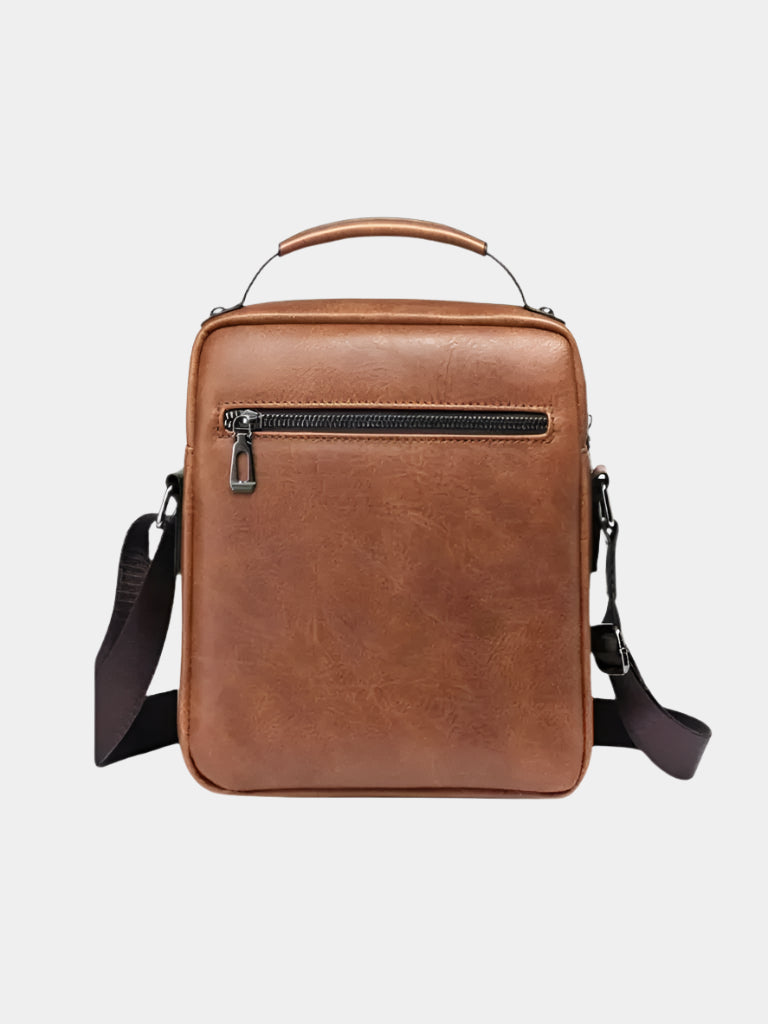 RETRO SQUARE FLAP SATCHEL BAG
