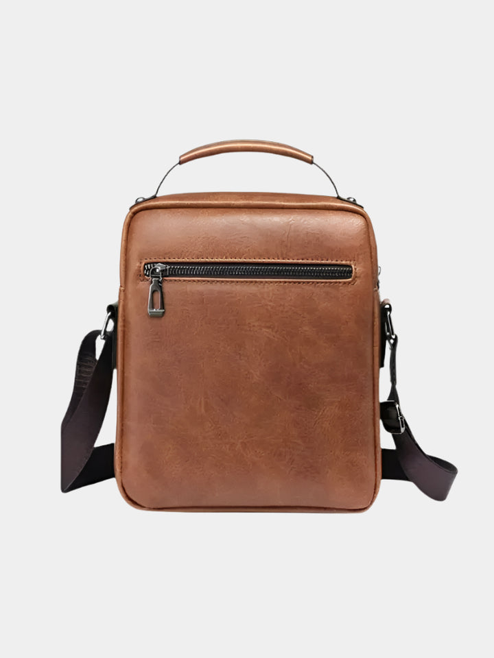 RETRO SQUARE FLAP SATCHEL BAG