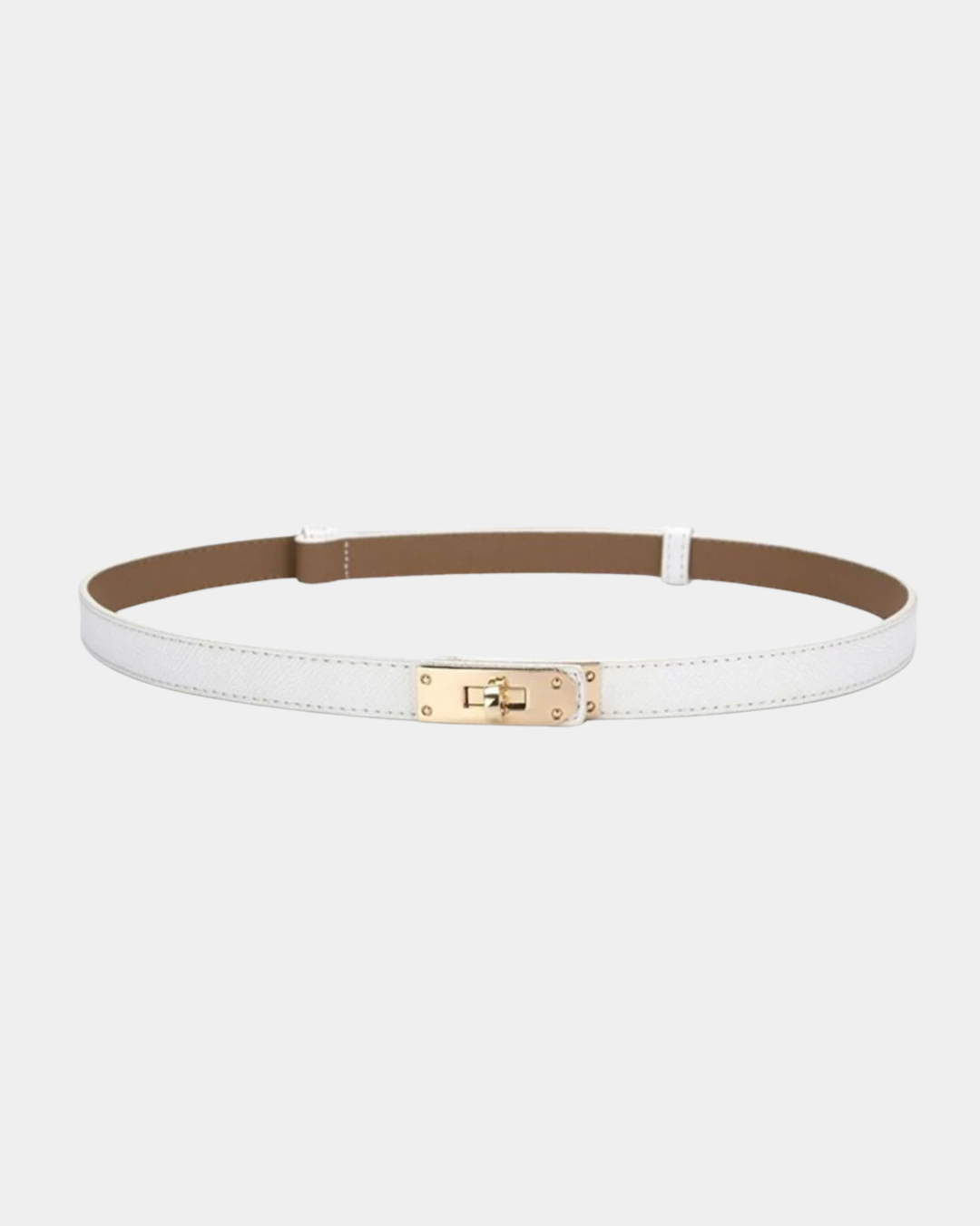 SIGNATURE SLIM LOGO BELT