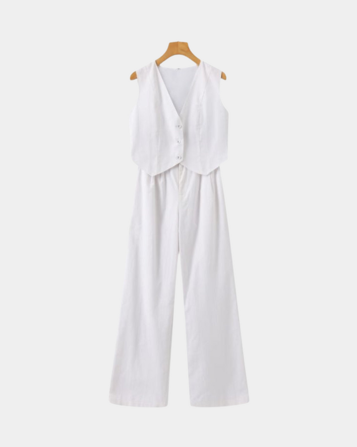 MINIMAL SLEEVELESS JUMPSUIT
