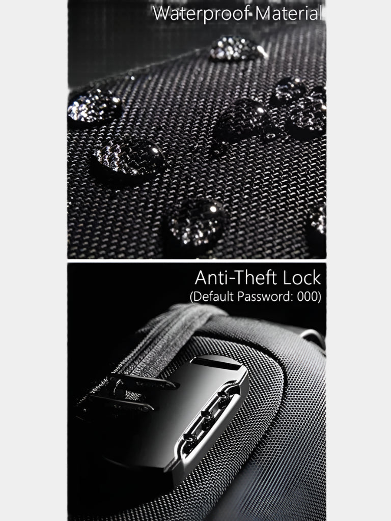 TECHGUARD ANTI-THEFT SLING BACKPACK