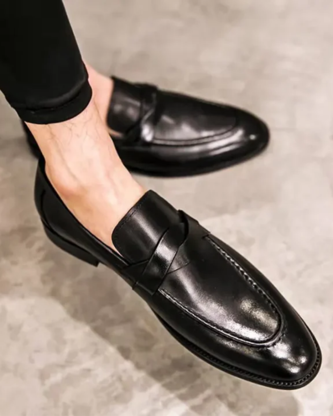 Schicke Leder-Loafer