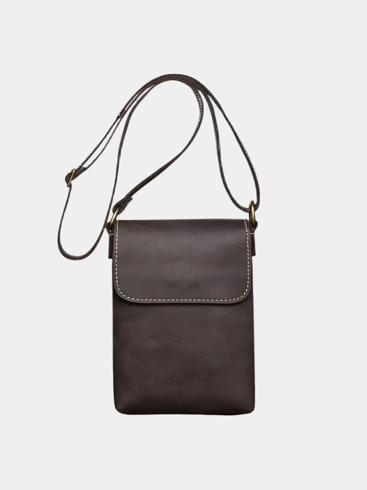 VINTAGE SLIM LEATHER POUCH