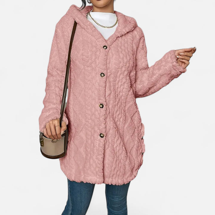 NOMU Lifestyle | Women’s Jacquard Hooded Coat – Heritage Luxe