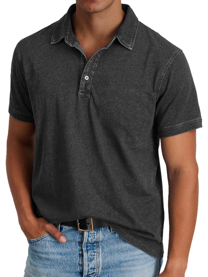 Casual Polo with a Collar