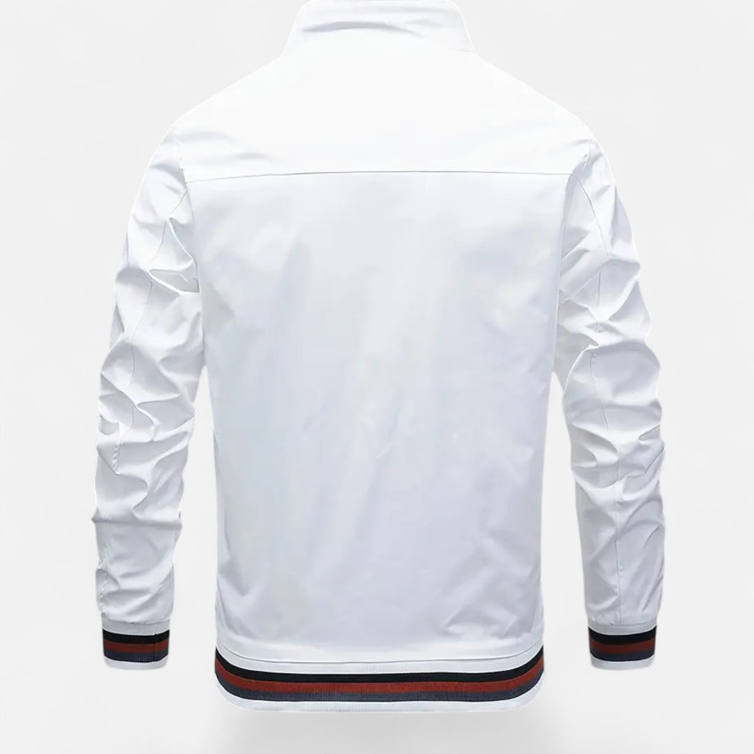 NOMU Lifestyle | Men’s Baseball Collar Windbreaker Jacket