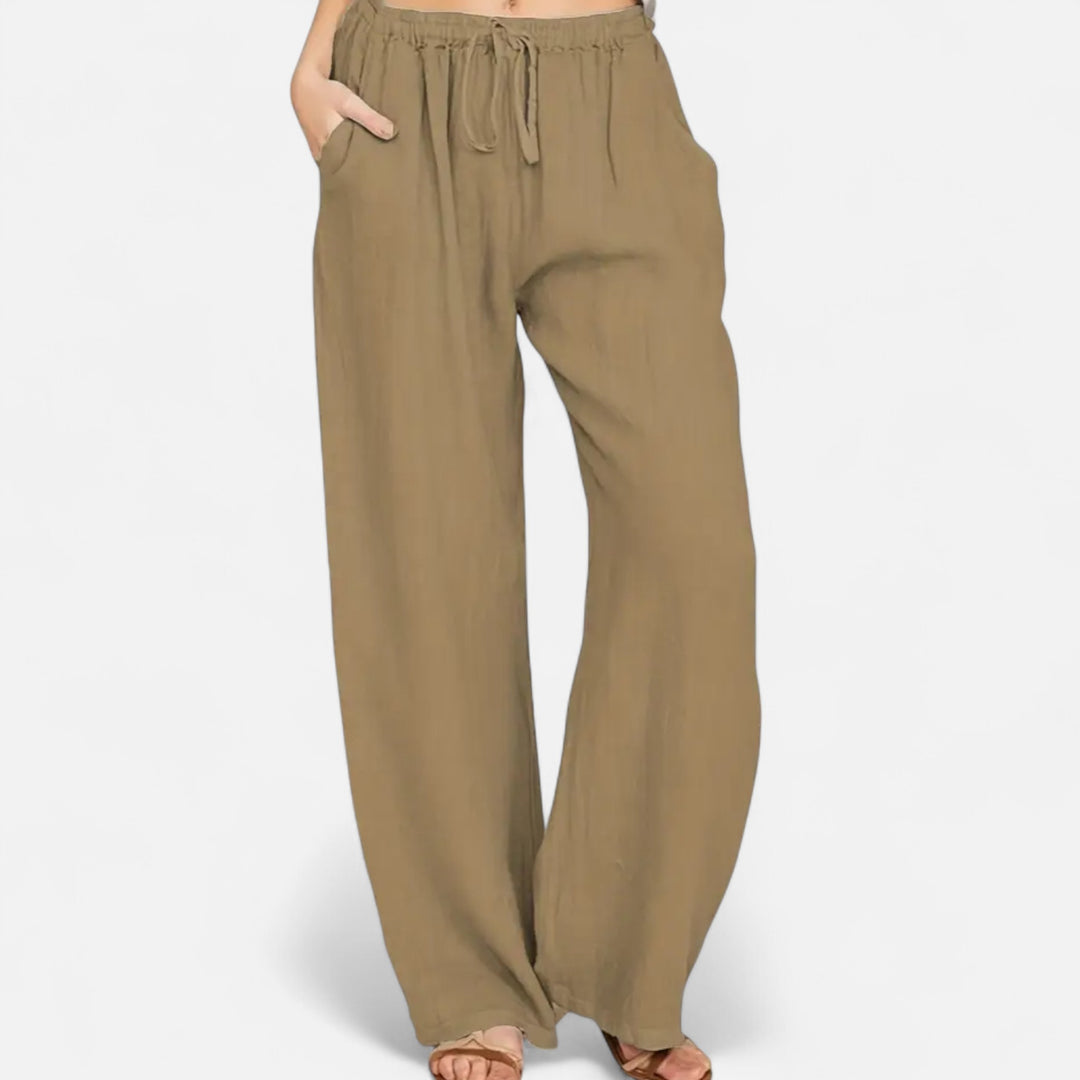 NOMU Lifestyle | Women’s Wide Leg Trousers – Effortless Elegance