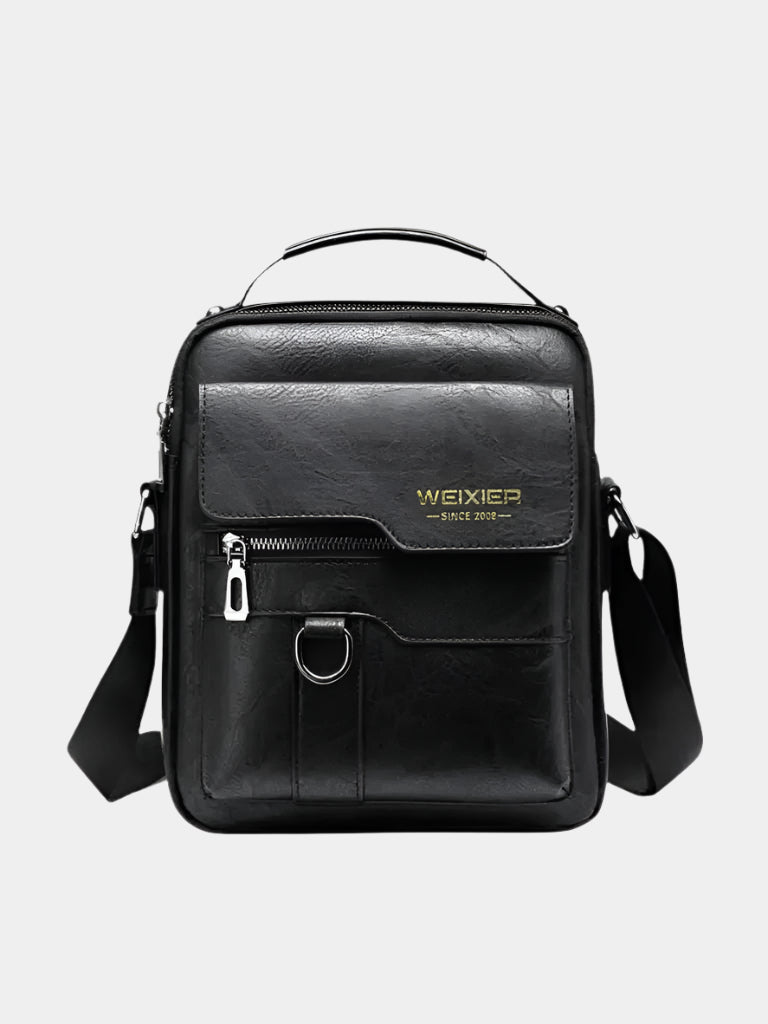RETRO SQUARE FLAP SATCHEL BAG