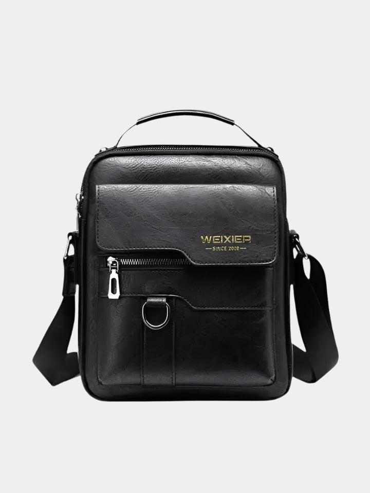 RETRO SQUARE FLAP SATCHEL BAG