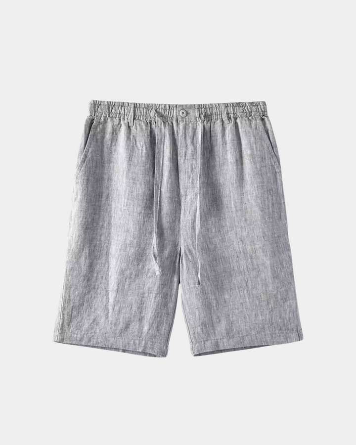 SHORTS AUS LEINEN FÜR DIE KÜSTE