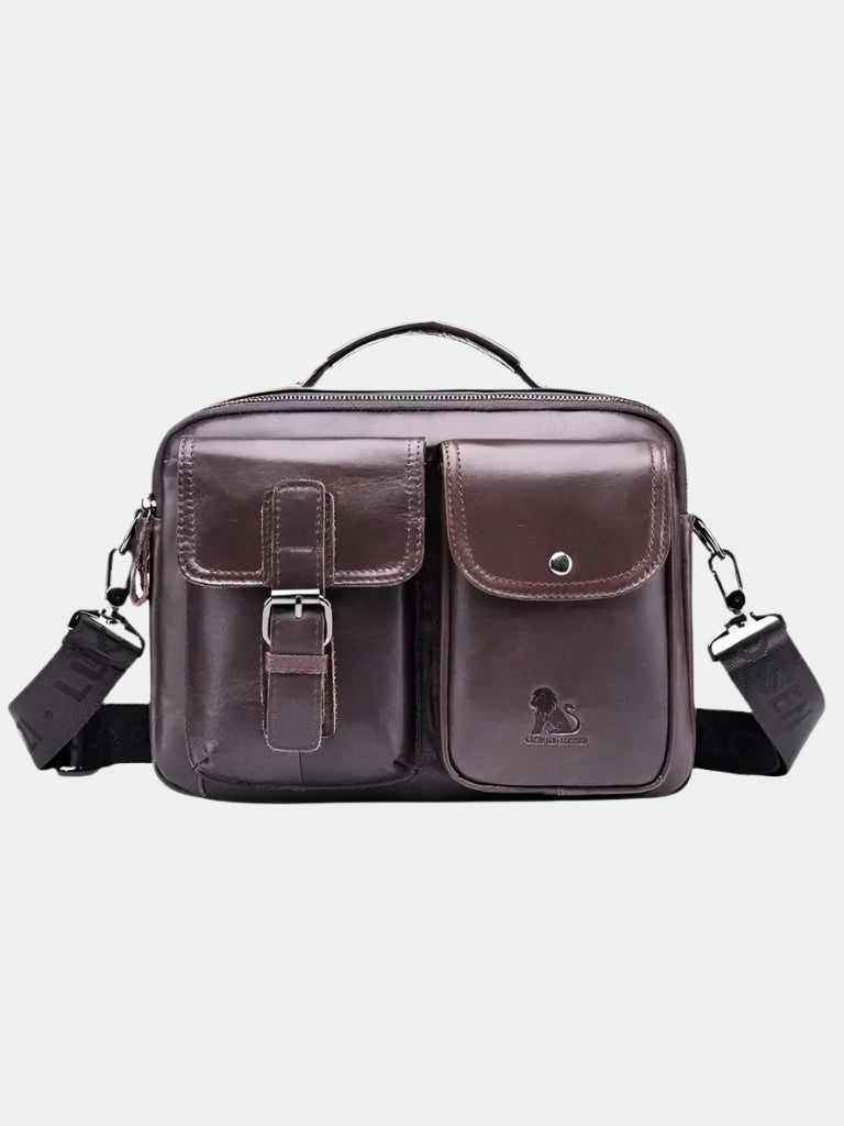 URBAN EXECUTIVE LEATHER MESSENGER