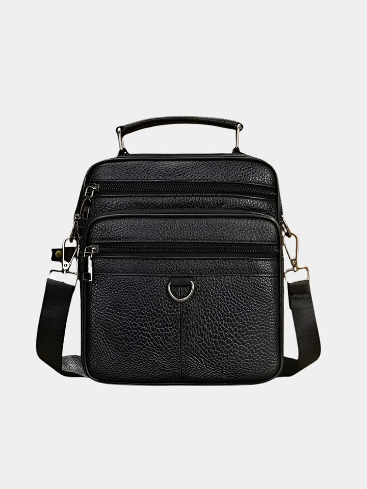 URBAN FUNCTIONAL LEATHER CROSSBODY BAG