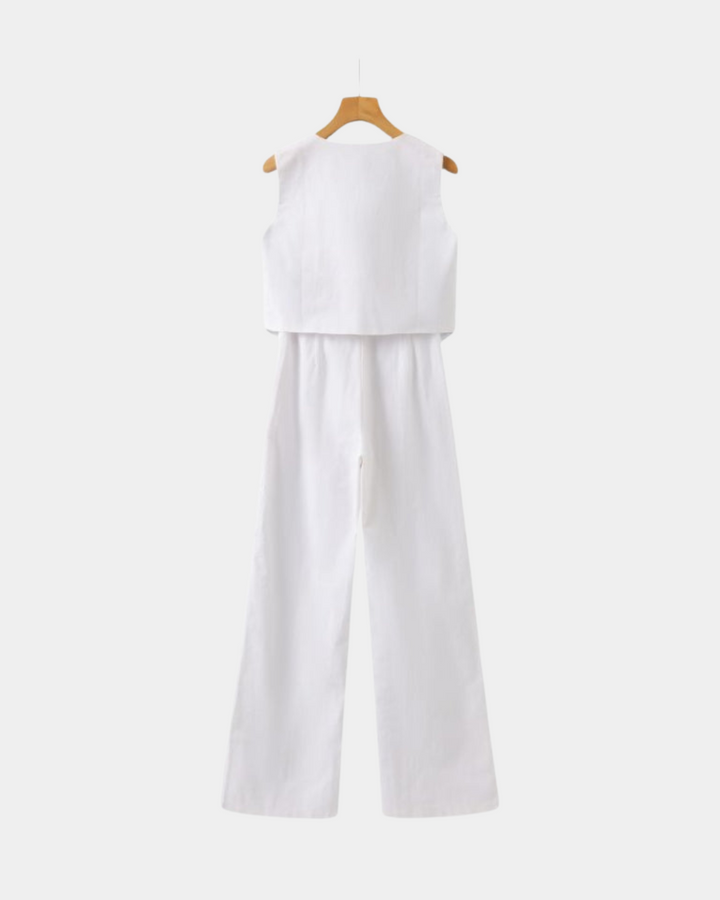MINIMAL SLEEVELESS JUMPSUIT