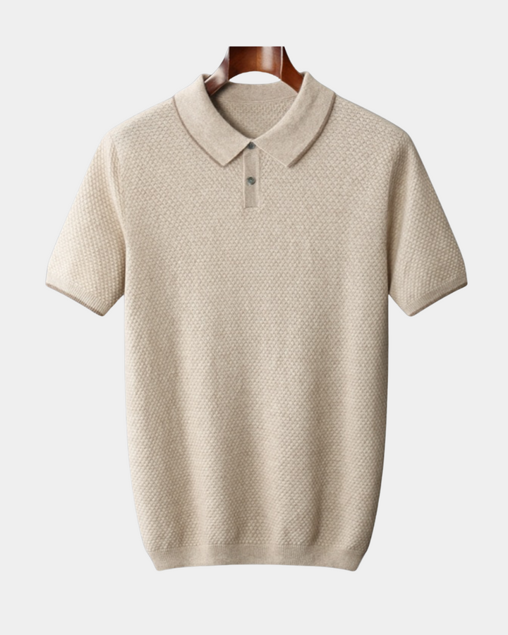 POLOSHIRT MIT KONTRASTKRAGEN