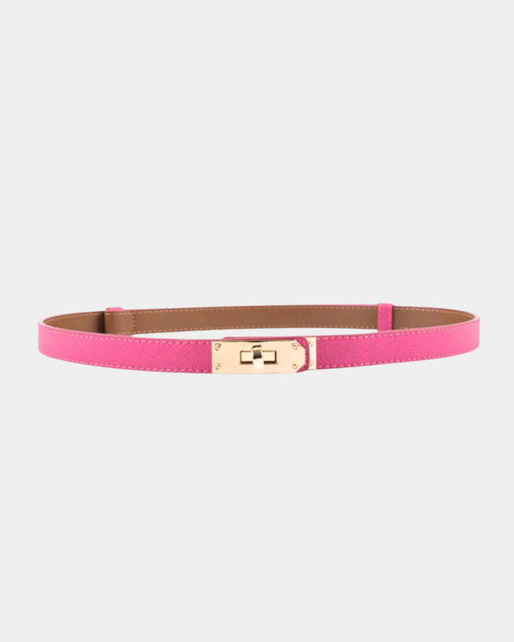 SIGNATURE SLIM LOGO BELT