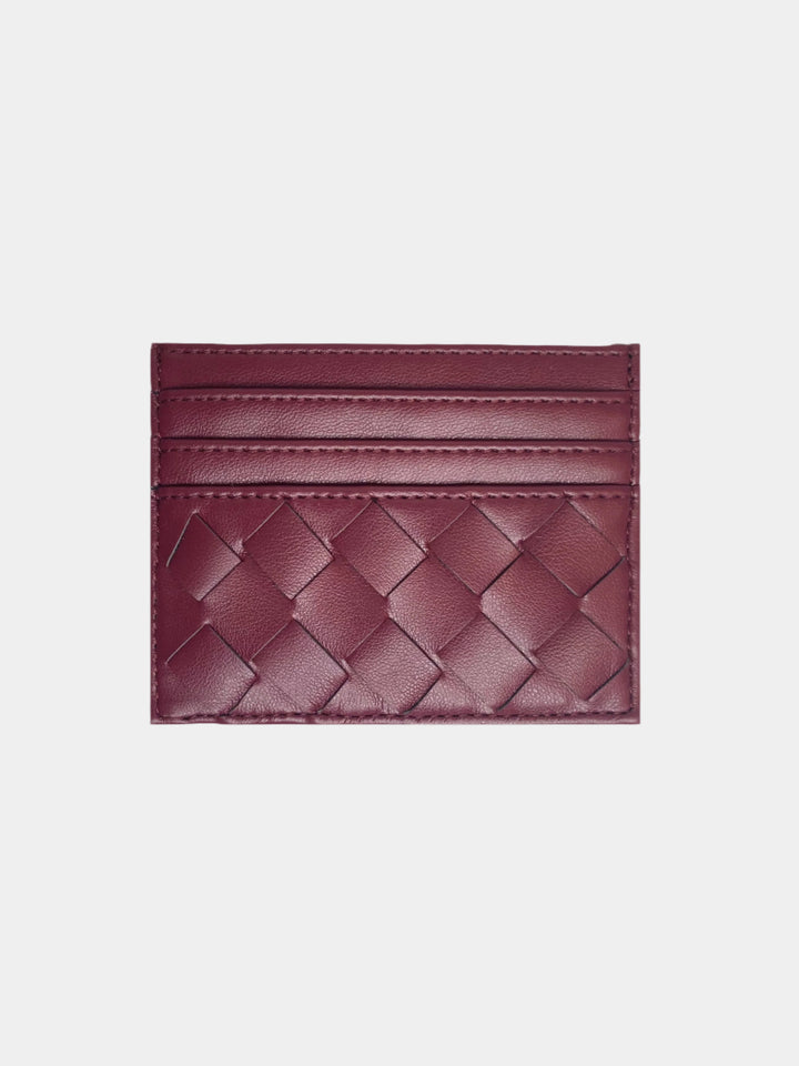 MINIMAL WOVEN CARD HOLDER