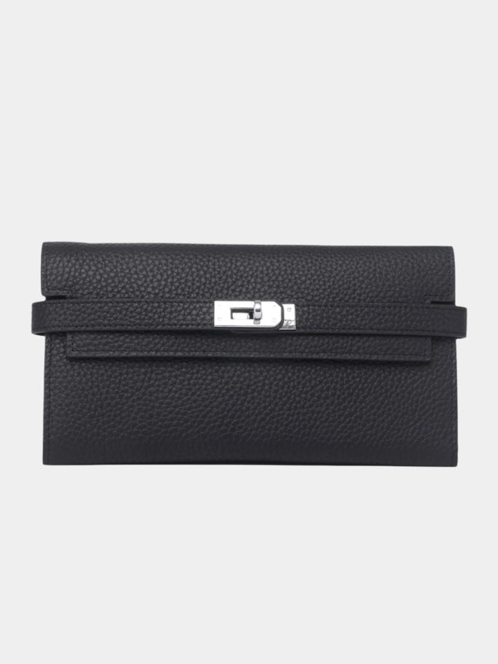 ELEGANT LOCK FLAP WALLET