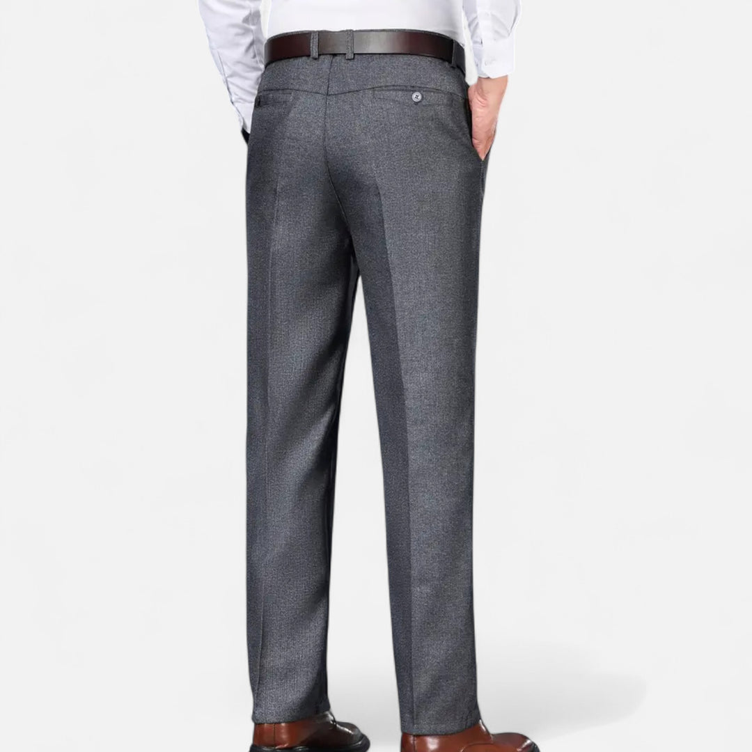 NOMU Lifestyle | Men’s Timeless Straight Cut Suit Trousers