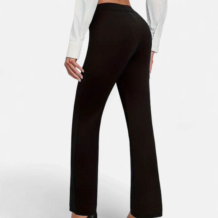 NOMU Lifestyle | Women’s Stretch Knit Trousers – Effortless Sophistication