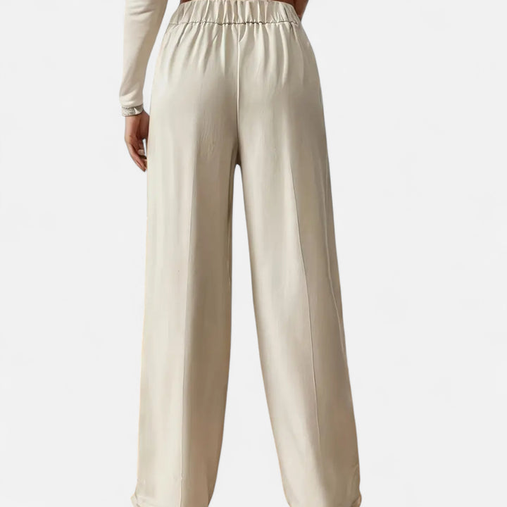 NOMU Lifestyle | Women’s Straight Leg Pants – Classic Refinement