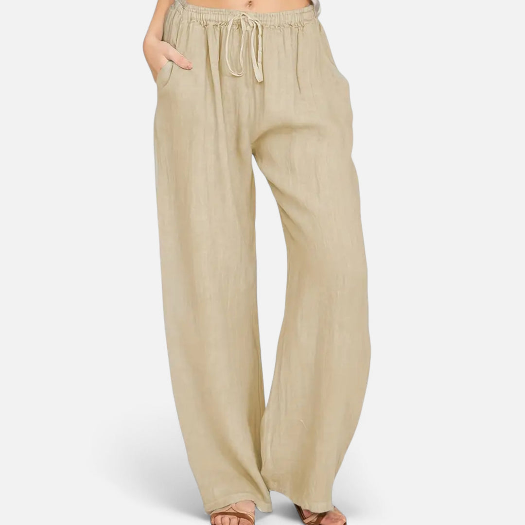 NOMU Lifestyle | Women’s Wide Leg Trousers – Effortless Elegance