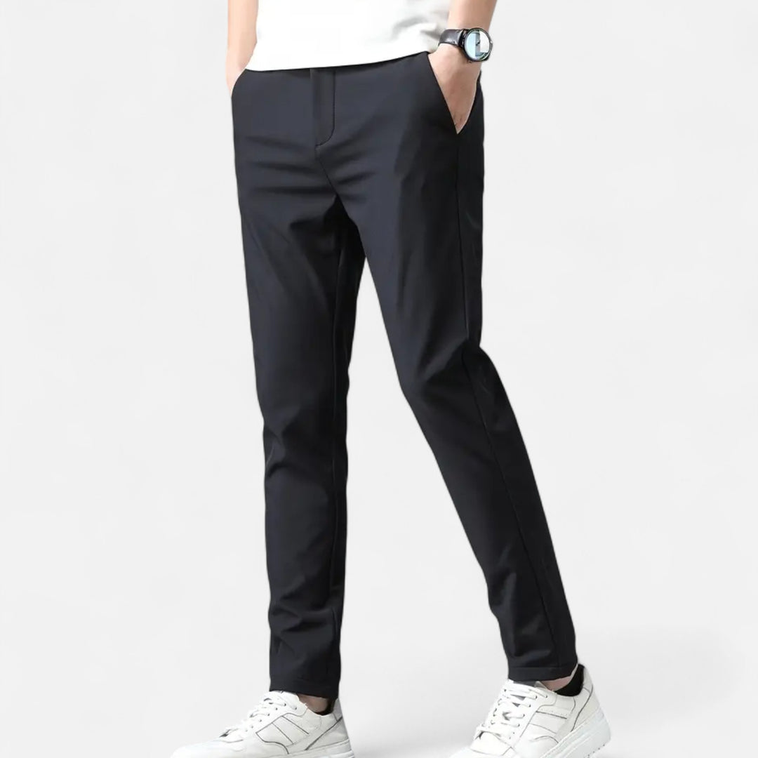 NOMU Lifestyle | Men’s Slim Fit Business Casual Trousers