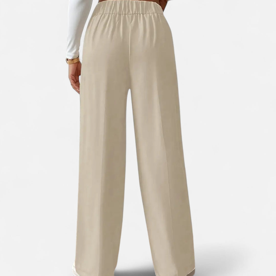 NOMU Lifestyle | Women’s Button-Detail Pants – Refined Silhouette
