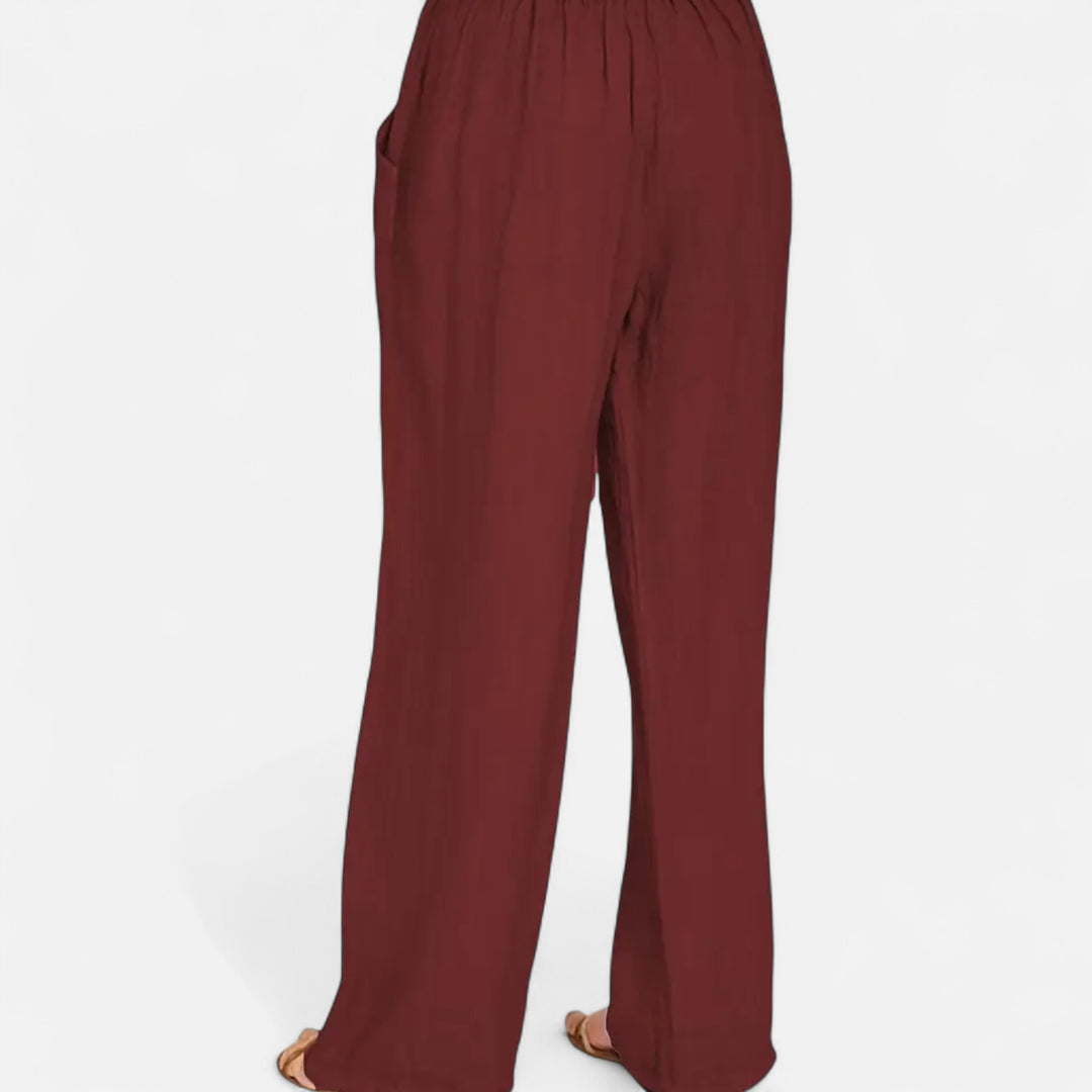 NOMU Lifestyle | Women’s Wide Leg Trousers – Effortless Elegance