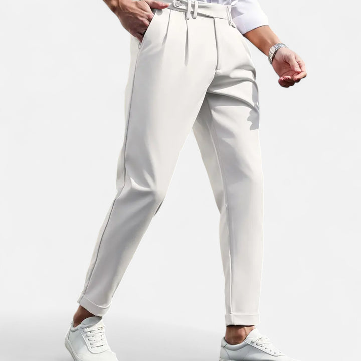 NOMU Lifestyle | Men’s Slim Fit Casual Suit Trousers