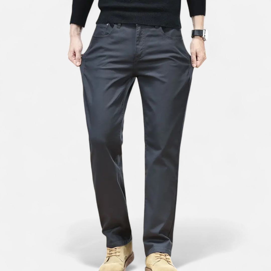 NOMU Lifestyle | Men’s Slim Fit Business Casual Trousers