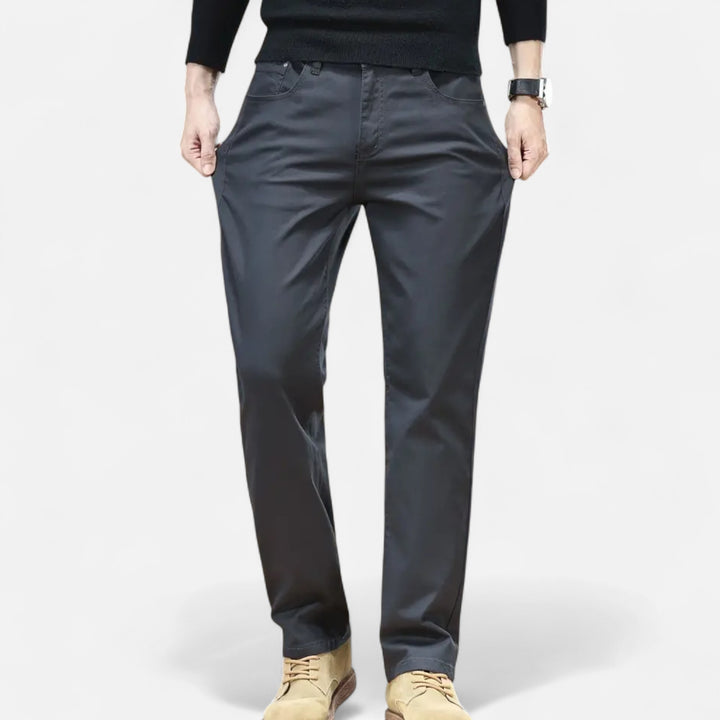 NOMU Lifestyle | Men’s Slim Fit Business Casual Trousers