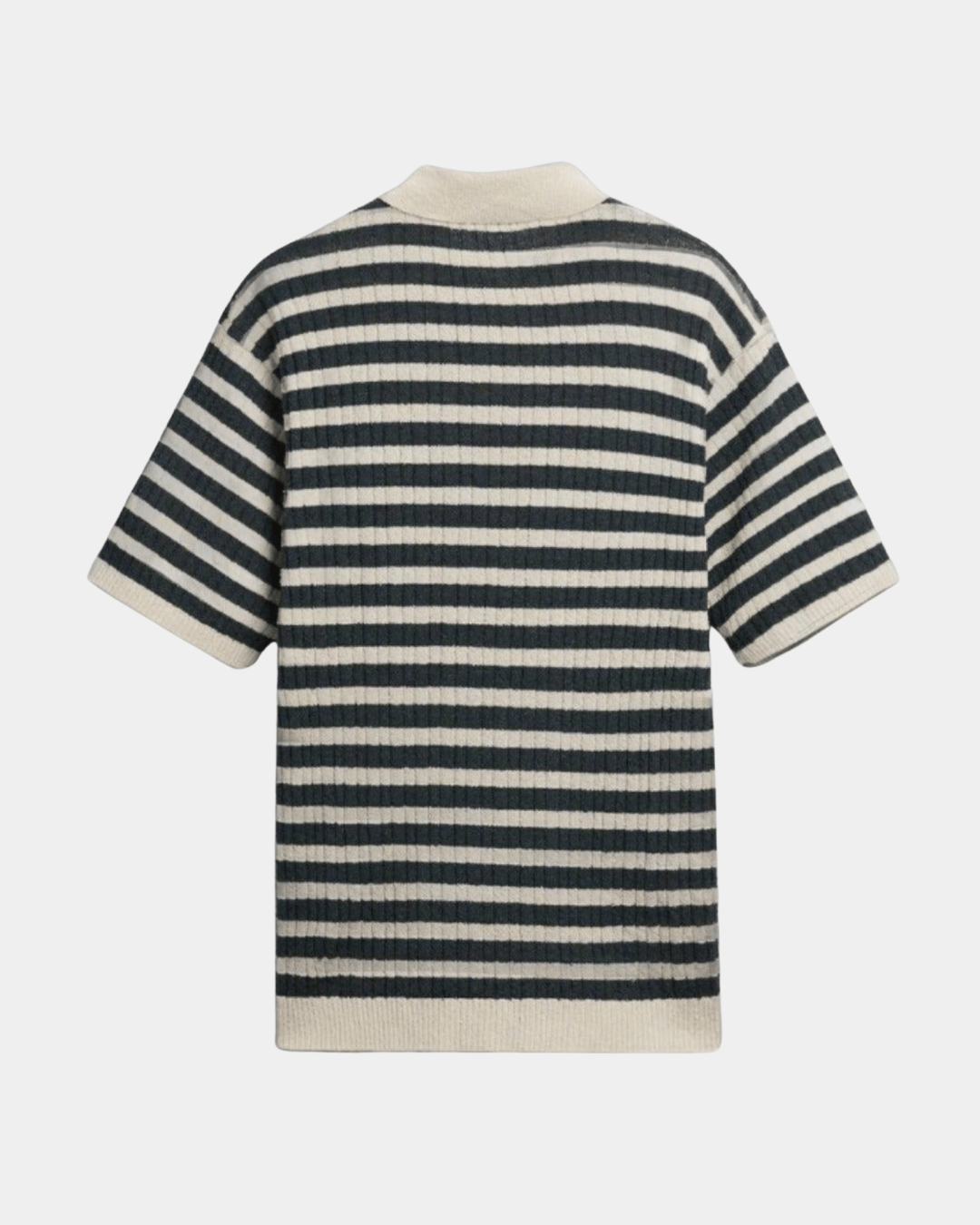 STRIPED VINTAGE KNIT POLO